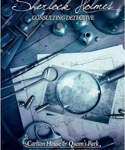 Sherlock Holmes Consulting Detective – Carlton House & Queen’s Park Board Game – Captivating Mystery Game for Kids & Adults, Ages 14+, 1-8 Players, 90 Min Playtime, Made by Space Cowboys 2