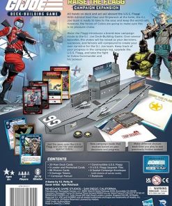 G.I. Joe Deck-Building Game by Renegade Game Studios Raise The Flagg 2