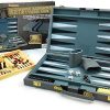 Crokinole Classic Board Game for Two Players | Natural Wood 2 in 1 Set 4