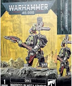 Games Workshop Warhammer 40000 Orks Ork Warboss in Mega Armour 2