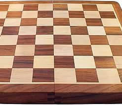 StonKraft 14-Inch Wooden Chess Board for Professional Chess Players 2