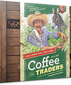 Coffee Traders Strategy Board Game for 3 to 5 Players Ages 12 Plus