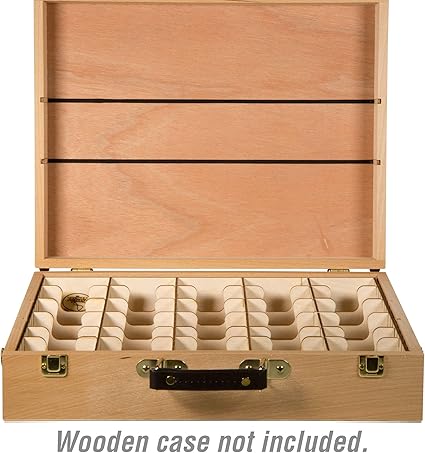 Standard-Sized Card Organizer with Adjustable Dividers for Artist Case 2 Standard-Sized Card Organizer with Adjustable Dividers for Artist Case - Image 2