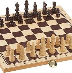 Weible 150202 Longfield Chess Checkers Backgammon Game Set