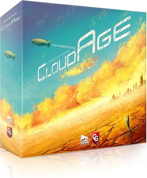 Cloud Age Strategy Board Game for 1-4 Players Ages 14 and Up Cloud Age Strategy Board Game for 1-4 Players Ages 14 and Up