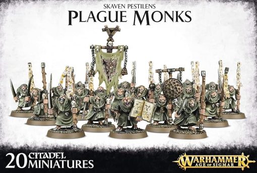 Warhammer 40K Age of Sigmar Skaven Pestilens Plague Monks Guide