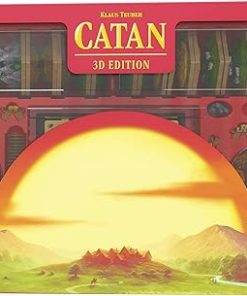 CATAN 3D Edition Board Game with Hand-Painted Tiles for Family Fun 2