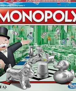 Monopoly Board Game for Family Fun, 2-6 Players Ages 8 and Up