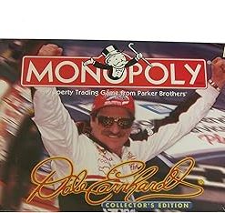 Dale Earnhardt Monopoly NASCAR Special Edition Board Game Collectible 2