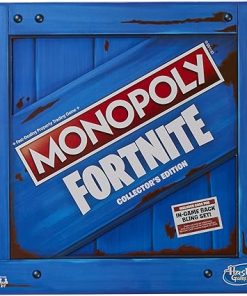 Monopoly: Fortnite Collector’s Edition Board Game Inspired by Fortnite Video Game, Board Game for Teens and Adults, Ages 13 and Up