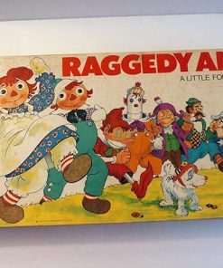 1974 Vintage Raggedy Ann Little Folks Game 4422 Milton Bradley MB