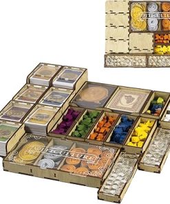 Smonex Board Game Organizer for Viticulture Essential Edition and Expansions