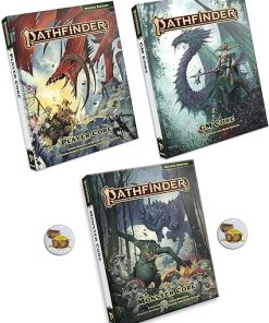 Pathfinder Remastered Second Edition Player GM Monster Cores Treasure Buttons
