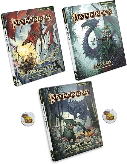 Pathfinder Remastered Second Edition Player GM Monster Cores Treasure Buttons Pathfinder Remastered Second Edition Player GM Monster Cores Treasure Buttons