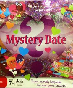 Hasbro Mystery Date Sparkle and Shine Game for Family Fun