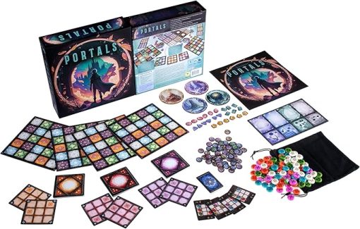 Portals Board Game Abstract Strategy for Ages 10 Plus 1 to 4 Players - Image 2