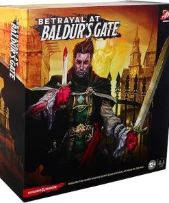 Avalon Hill Betrayal at Baldur’s Gate Modular Board Game – Hidden Traitor Fantasy D&D Game for Ages 12 and Up
