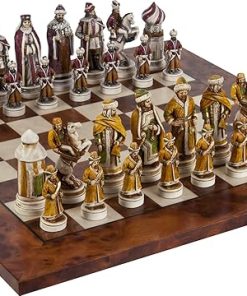 Bello Games Tzar Ivan The Great Chessmen and Agostino Chess Board Italy 2
