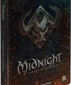 Studio Midnight Legacy of Darkness CORE RULEBOOK – Epic Role-Playing Adventure Against Evil! Fantasy Strategy Game for Adults, Ages 14+, 2+ Players, 1+ Hour Playtime, Made