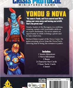 Marvel Crisis Protocol Nova and Yondu Character Pack for Tabletop Play 2