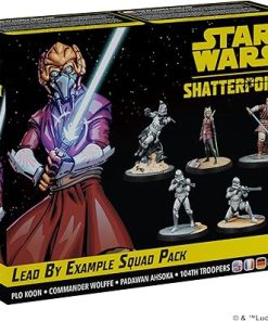 Star Wars Shatterpoint Lead by Example Squad Pack Tabletop Miniatures Game