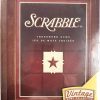 Parker Brothers Vintage Scrabble Wooden Book Box Game Collection