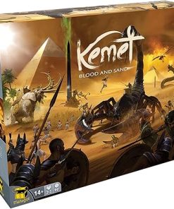 Kemet Blood and Sand Board Game Revised Edition for Ages 14 and Up