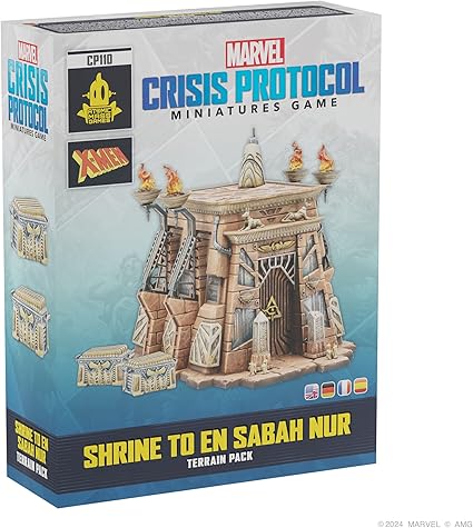 Marvel Crisis Protocol En Sabah Nur Terrain Pack for Apocalypse Theme Marvel Crisis Protocol En Sabah Nur Terrain Pack for Apocalypse Theme