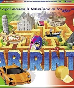Ravensburger Labyrinth Italy Board Game Box Multi-Colour 26793
