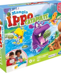 Hasbro Gaming Mangia Ippo Catapult Game for 2 to 4 Kids Ages 4+ 2
