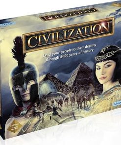 Gibsons Civilization Epic Strategy Board Game Build Your Empire Ages 12+