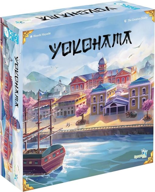 Yokohama Strategy Board Game for 2 to 4 Players Ages 14 and Up