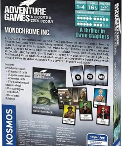 Monochrome Inc Adventure Game from Thames & Kosmos for Ages 16+ 2