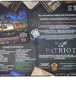 Patriot: Hilbert’s Standard Core Game by Grand Gamers Guild – Strategy Game 2