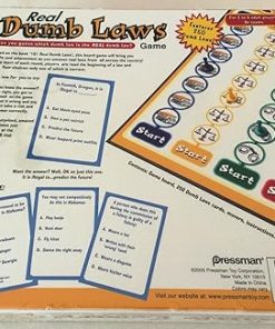 Pressman Real Dumb Laws Game Fun Family Trivia for All Ages 2