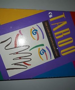 1989 Taboo Game of Unspeakable Fun for Unforgettable Moments