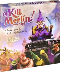 Defeat Merlin in a Fun Board Game for 2 to 4 Players