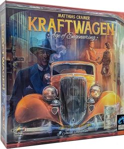 Kraftwagen Age of Engineering Strategy Board Game for Auto Competition
