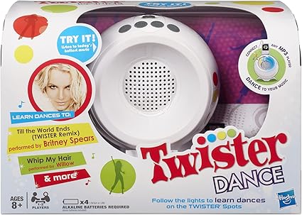 Hasbro Dance Twister Game for Fun and Exciting Activity Nights Hasbro Dance Twister Game for Fun and Exciting Activity Nights