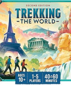 Trekking the World Board Game for Kids Ages 10 and Up | Easy to Learn