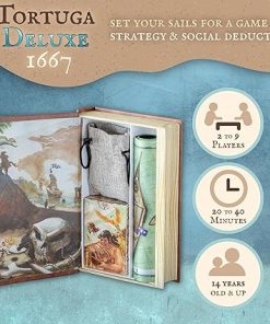 Tortuga 1667 Deluxe Edition Board Game for 2-9 Players, Strategy & Deceit 2