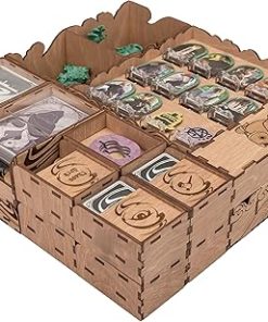 SMONEX Wooden Organizer for Unfathomable Board Game – Time-Saving Design