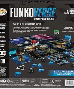 Funko Games Black Mag Extension – French Version – Batman, Batgirl, The Joker and Harley Quinn – 3” (7.6 Cm) POP! – Light Strategy Board Game for Children & Adults (Ages 10+) – 2-4 Players 2