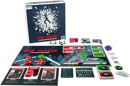 Die Hard The Nakatomi Heist Board Game by USAOPOLY Multicolour 2 Die Hard The Nakatomi Heist Board Game by USAOPOLY Multicolour - Image 2