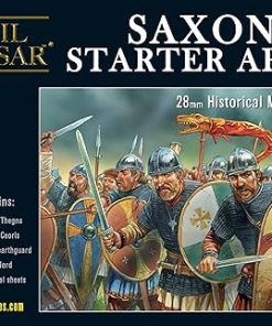 Hail Caesar Warlord Games Miniatures for Historical Wargaming  
Saxon Starter Army Miniatures for Wargaming Enthusiasts
