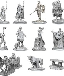 WizKids Deep Cuts Brigante Celts Miniatures for Tabletop Games