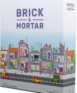 Brick and Mortar Board Game for Fun Family Game Nights