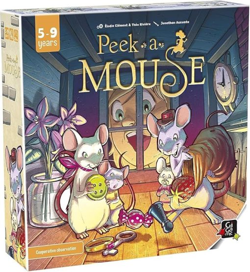 GIGAMIC Peek-A-Mouse Cooperative Game for Kids Ages 5 Plus 2 to 6 Players - Image 2