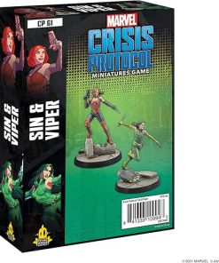 Marvel Crisis Protocol Sin and Viper Character Pack Overview