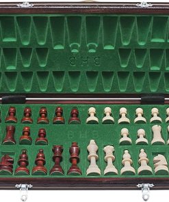 Muba Chess Set Tournament Staunton Complete No. 4 Handmade Game 2